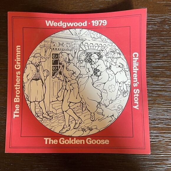 Wedgwood 1979 Children’s Story Golden Goose Plate - Picture 7 of 8